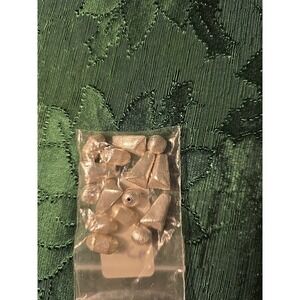 Antique Silver Plated Copper Beads Assorted Charms #162 Bundle W/ Others Listed